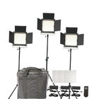 Tragbare helle Videoausrüstung LED hohe Kriteriumbezogene Anweisung mit 3 hellen Ständen, LED-Lichtpaneel-Ausrüstung fournisseur