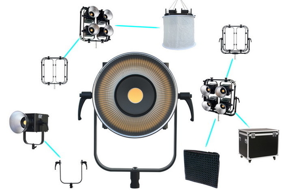 GENERALINK 200W Tageslicht LED Mono-Licht ohne Flicker fournisseur