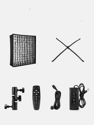 Portable Roll-up LED Light Adjustable Color Temperature 3200K-5600K Remote Control 200W Grid Softbox for Photography Live Anbieter