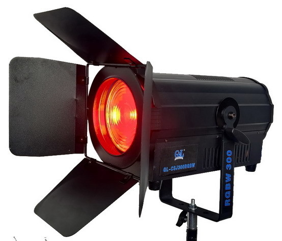 Generell RGBW 300W Fresnel-Spiegellicht (Fresnel-Objektiv) fournisseur