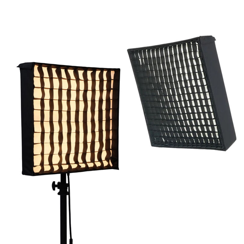 Portable Roll-up LED Light Adjustable Color Temperature 3200K-5600K Remote Control 200W Grid Softbox for Photography Live Anbieter